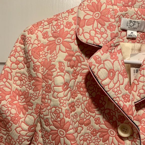 LOFT ~ NWT!!~ Beautiful Woven Blazer - Picture 7 of 16